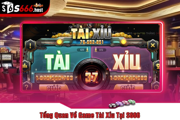 tổng quan về game tài xỉu tại s66