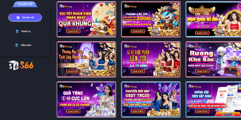 Những Khuyến Mãi Và Ưu Đãi Tại S666